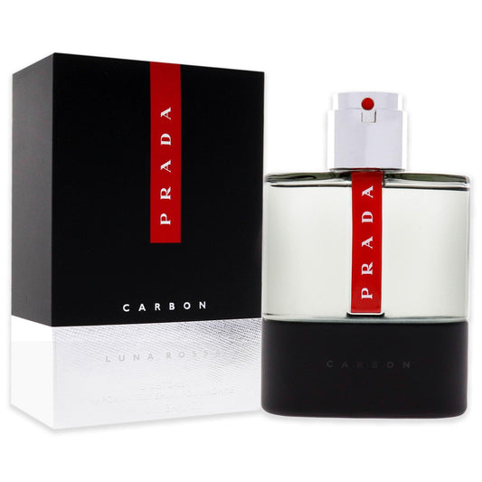 Prada Luna Rossa Carbon 3.3 oz. Eau de Toilette Spray for Men. *New Sealed Box